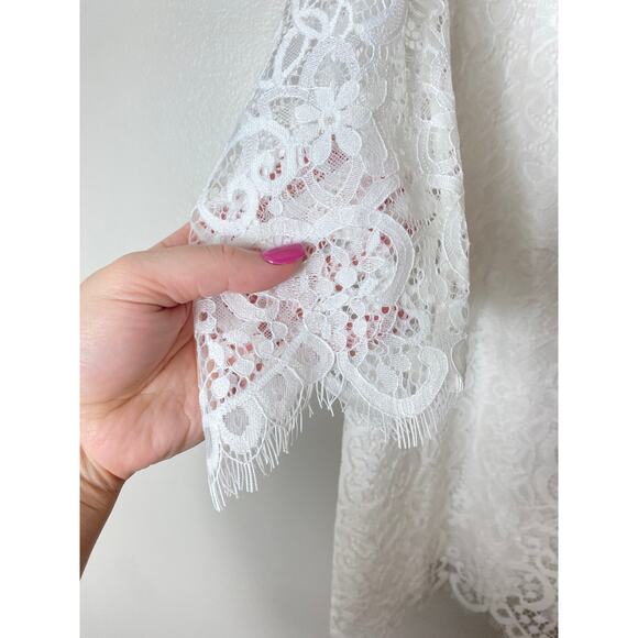 NWT LILLY PULITZER DRESS 8 WHITE BRIDE BRIDAL WEDDING LACE - Picture 12 of 15